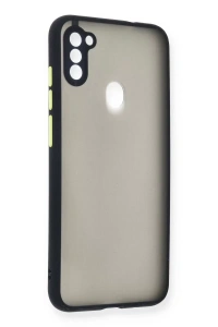 Samsung Galaxy A11 Kılıf Montreal Silikon Kapak - Lacivert
