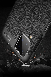 Samsung Galaxy A12 Kılıf Auto Focus Kapak - Kırmızı