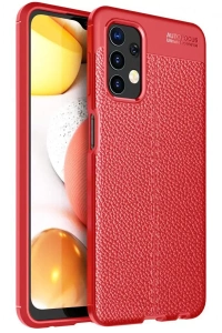 Samsung Galaxy A13 4G Kılıf Auto Focus Kapak - Kırmızı