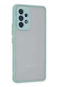 Samsung Galaxy A13 4G Kılıf Montreal Silikon Kapak - Turkuaz