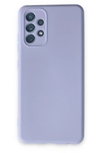 Samsung Galaxy A13 4G Kılıf Nano içi Kadife Silikon - Lila