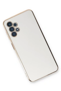 Samsung Galaxy A13 4G Kılıf Volet Silikon - Beyaz