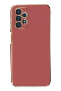 Samsung Galaxy A13 4G Kılıf Volet Silikon - Kırmızı