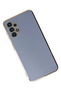 Samsung Galaxy A13 4G Kılıf Volet Silikon - Mavi