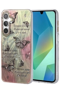 Samsung Galaxy A14 4G Kılıf Blade Aynalı Desenli Kapak - Desen 6