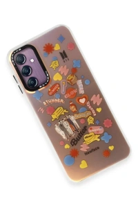 Samsung Galaxy A14 4G Kılıf Estoril Desenli Kapak - Estoril - 16