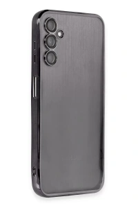Samsung Galaxy A14 4G Kılıf Lensli Silikon - Siyah