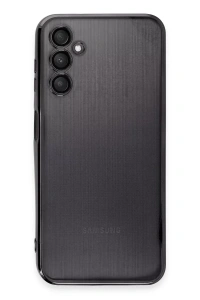 Samsung Galaxy A14 4G Kılıf Lensli Silikon - Siyah