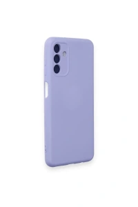 Samsung Galaxy A14 4G Kılıf Nano içi Kadife Silikon - Lila