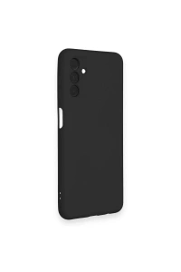 Samsung Galaxy A14 4G Kılıf Nano içi Kadife Silikon - Siyah