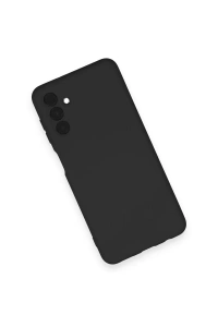 Samsung Galaxy A14 4G Kılıf Nano içi Kadife Silikon - Siyah