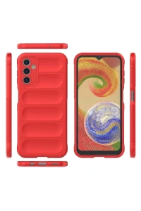 Samsung Galaxy A14 4G Kılıf Optimum Silikon - Kırmızı