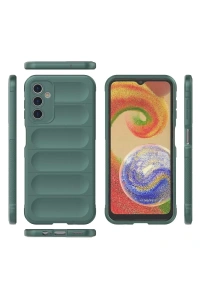 Samsung Galaxy A14 4G Kılıf Optimum Silikon - Koyu Yeşil