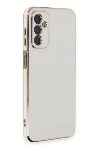 Samsung Galaxy A14 4G Kılıf Volet Silikon - Beyaz