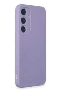 Samsung Galaxy A15 4G Kılıf First Silikon - Lila