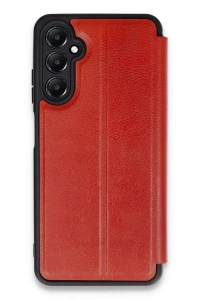 Samsung Galaxy A15 4G Kılıf Flip Cover - Kırmızı