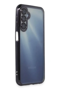 Samsung Galaxy A15 4G Kılıf Lensli Silikon - Mor