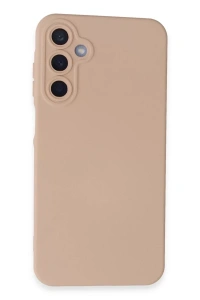 Samsung Galaxy A15 4G Kılıf Nano içi Kadife Silikon - Pudra