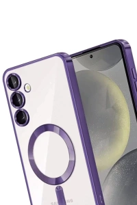 Samsung Galaxy A15 4G Kross Magneticsafe Kapak - Mor