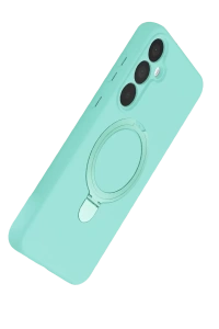 Samsung Galaxy A15 4G Regal Magsafe Standlı Kapak - Su Yeşili