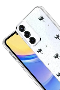 Samsung Galaxy A16 5G Fiyonk Desenli Kapak - Desen 1