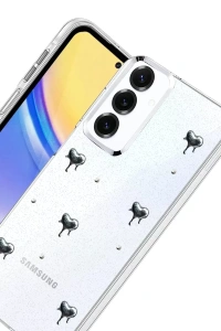 Samsung Galaxy A16 5G Fiyonk Desenli Kapak - Desen 1