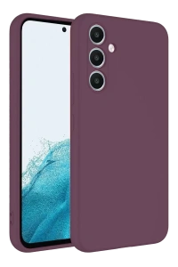 Samsung Galaxy A16 5G Kılıf First Silikon - Mürdüm