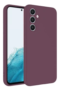 Samsung Galaxy A16 5G Kılıf First Silikon - Mürdüm