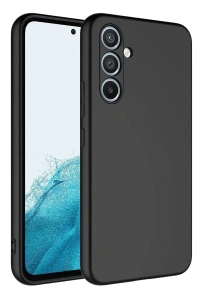 Samsung Galaxy A16 5G Kılıf First Silikon - Siyah