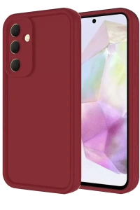 Samsung Galaxy A16 5G Kılıf Viera Silikon - Bordo