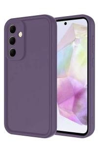 Samsung Galaxy A16 5G Kılıf Viera Silikon - Mürdüm