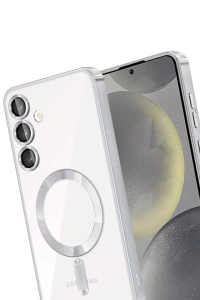Samsung Galaxy A16 5G Kross Magneticsafe Kapak - Gümüş