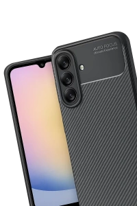 Samsung Galaxy A17 5G Auto Focus Karbon Kapak - Siyah