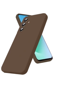 Samsung Galaxy A17 5G First Silikon - Kahverengi