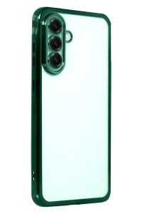 Samsung Galaxy A17 5G Lensli Silikon - Yeşil