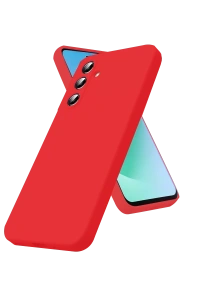 Samsung Galaxy A17 5G Nano içi Kadife Silikon - Kırmızı