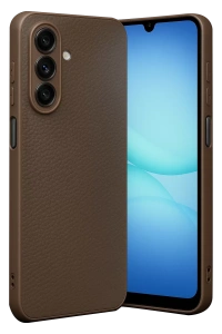 Samsung Galaxy A17 5G Thermax Silikon Kılıf - Kahverengi