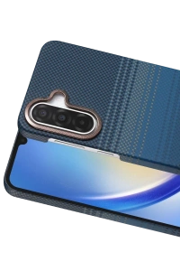 Samsung Galaxy A17 5G Vega Magsafe Kapak - Mavi
