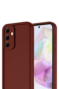 Samsung Galaxy A17 5G Viera Silikon - Bordo
