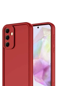 Samsung Galaxy A17 5G Viera Silikon - Kırmızı