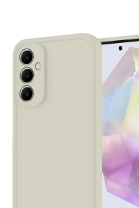 Samsung Galaxy A17 5G Viera Silikon - Krem