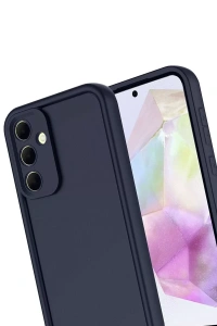 Samsung Galaxy A17 5G Viera Silikon - Lacivert