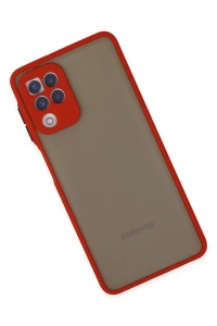 Samsung Galaxy A22 Kılıf Montreal Silikon Kapak - Kırmızı
