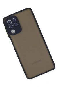 Samsung Galaxy A22 Kılıf Montreal Silikon Kapak - Lacivert