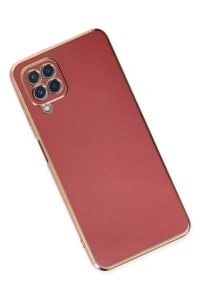 Samsung Galaxy A22 Kılıf Volet Silikon - Kırmızı