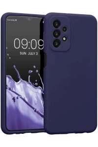 Samsung Galaxy A23 4G Kılıf First Silikon - Lacivert