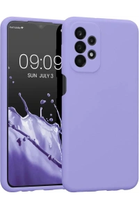 Samsung Galaxy A23 4G Kılıf First Silikon - Lila