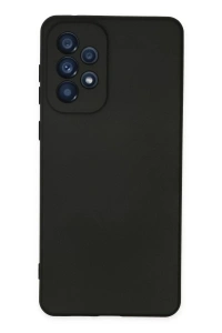 Samsung Galaxy A23 4G Kılıf Nano içi Kadife Silikon - Siyah