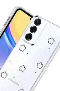 Samsung Galaxy A24 4G Fiyonk Desenli Kapak - Desen 2