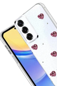 Samsung Galaxy A24 4G Fiyonk Desenli Kapak - Desen 3
